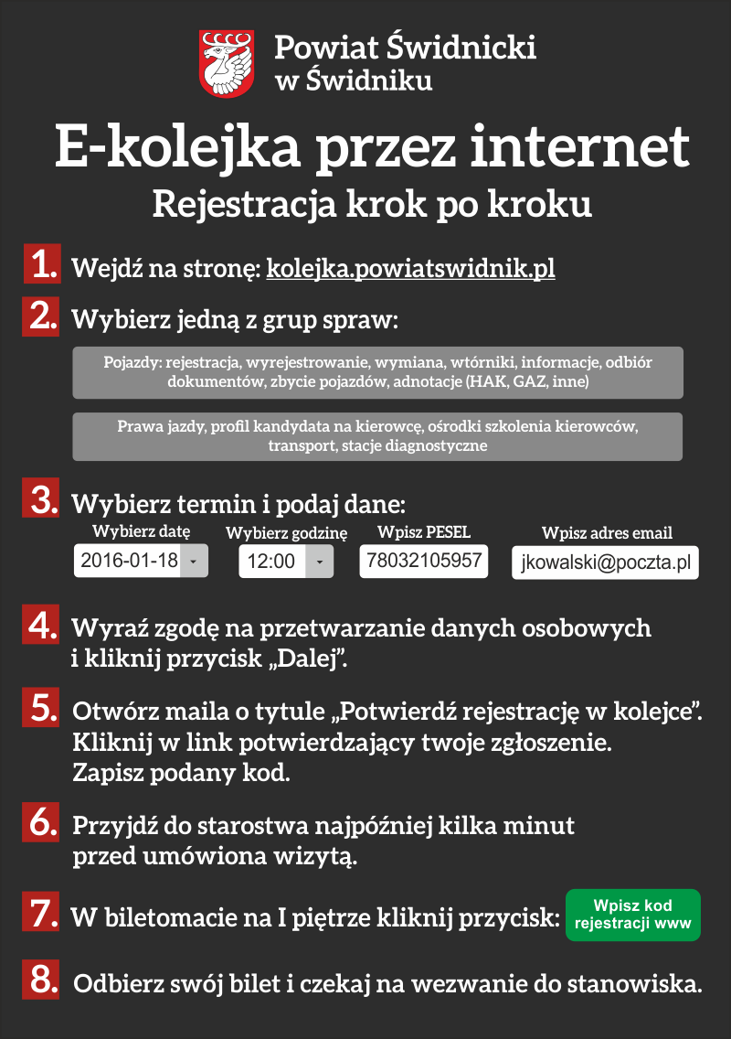 E-kolejka przez internet