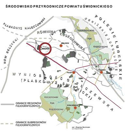 srodowisko przyrodnicze powiatu swidnickiego