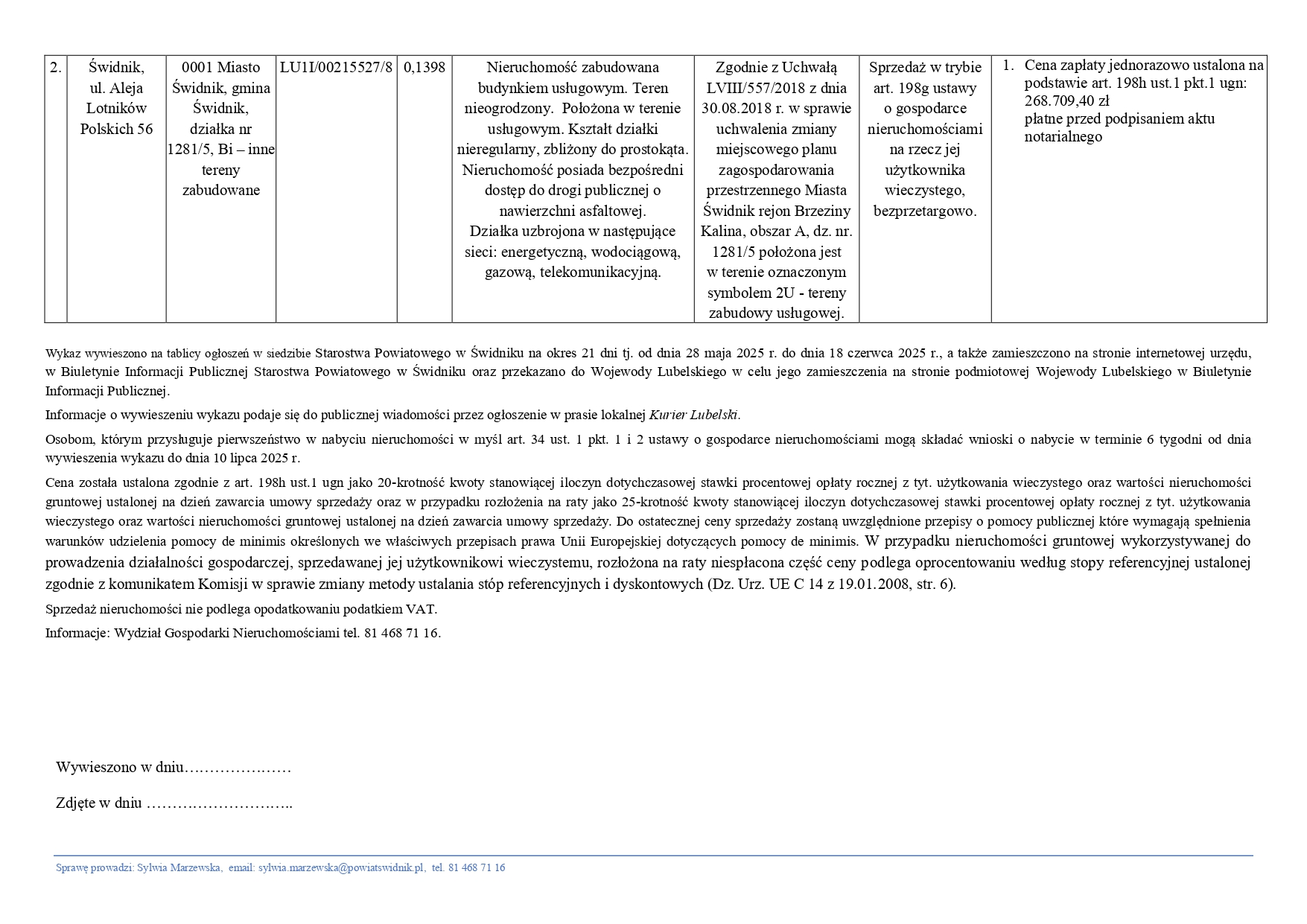 wykaz 1765 198 i 1281 5 page 0002